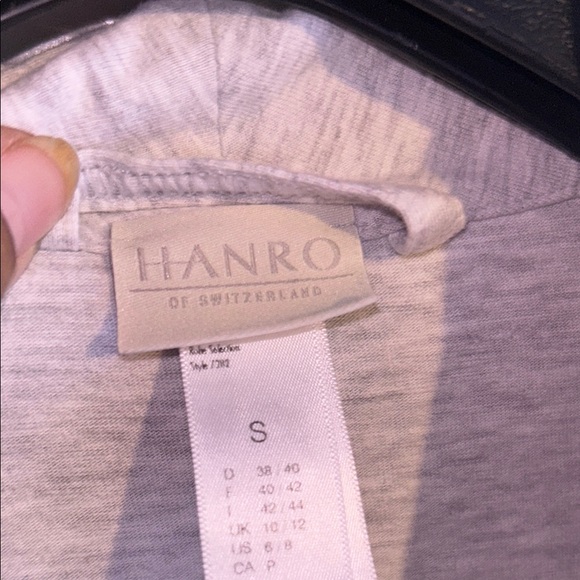 Hanro Light Gray Robe - Picture 2 of 6